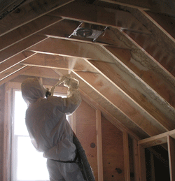 Warren MI attic spray foam insulation